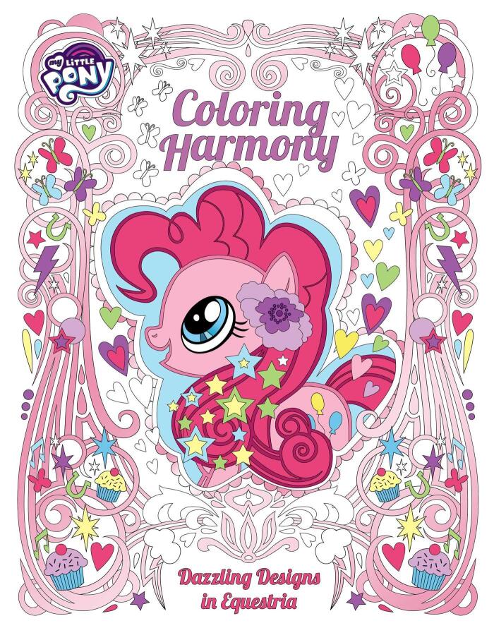 My Little Pony: Coloring Harmony: Dazzling Designs in Equestria