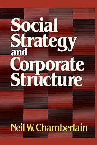 Social Strategy and Corporate Structure