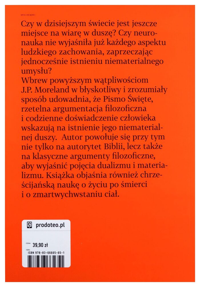 Dusza. Skad wiemy, ze istnieje, i dlaczego ...