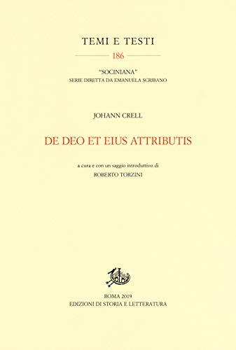 De Deo et eius attributis