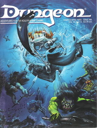 Dungeon #40: Adventures for TSR Role-Playing Games
