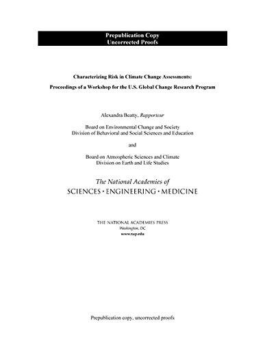 Characterizing Risk in Climate Change Assessments: Proceedings of a Workshop