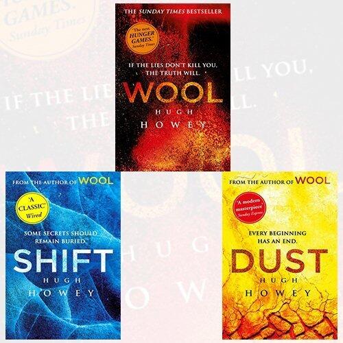 Wool Trilogy Collection Hugh Howey 3 Books Bundle