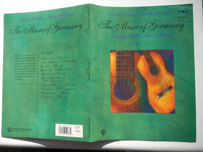 The Music of Germany - International Guitar Editions