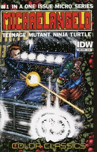 Teenage Mutant Ninja Turtles Color Classics Micro Series Michelangelo Comic Book - IDW