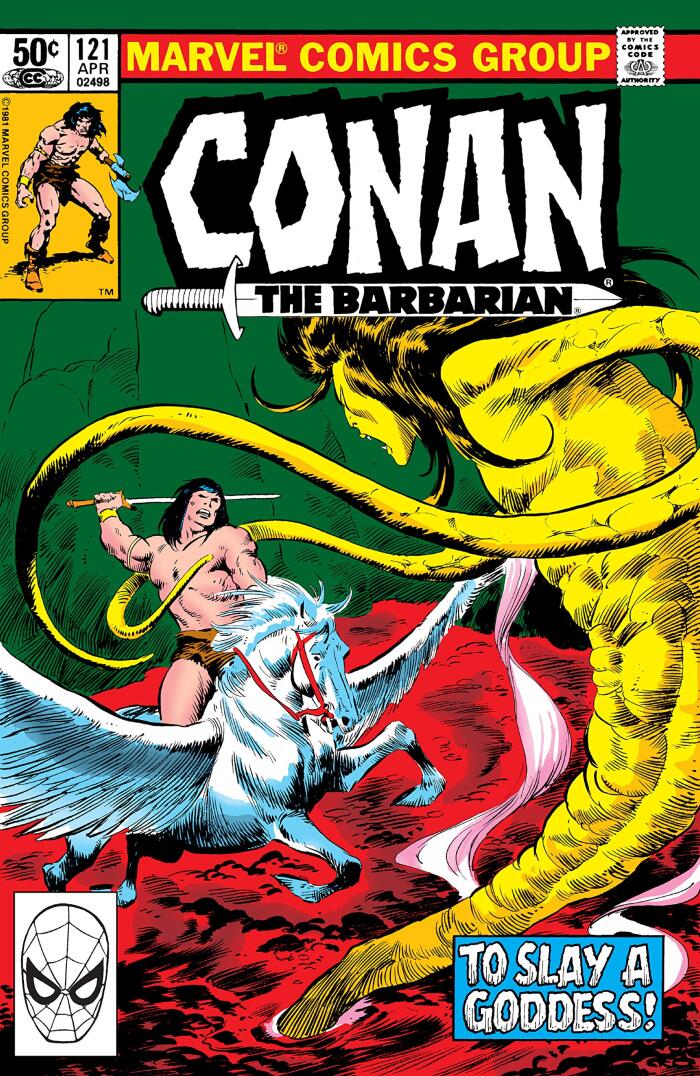 Conan The Barbarian (1970-1993) #121