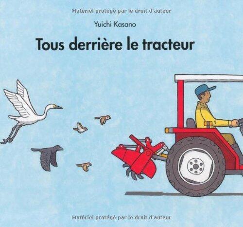 Tous derriere le tracteur