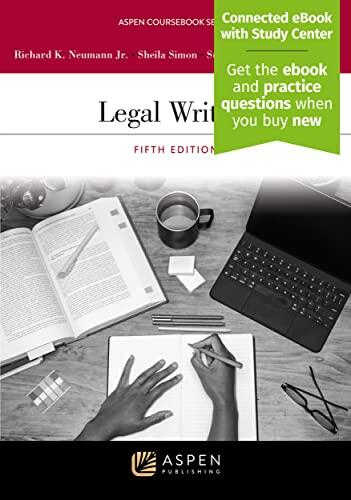 Legal Writing: [Connected eBook with Study Center]