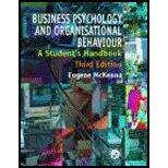 Business Psychology & Organisational Behaviour