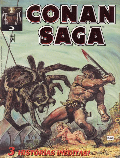 Conan Saga Nº 3 - 3 Histórias Inéditas!
