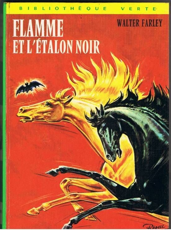 Flamme et l'étalon noir