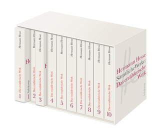 Das erzählerische Werk: Sämtliche Jugendschriften, Romane, Erzählungen, Märchen und Gedichte: 10 Bände in Kassette
