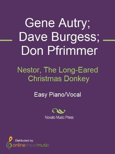 Nestor, The Long-Eared Christmas Donkey Sheet Music