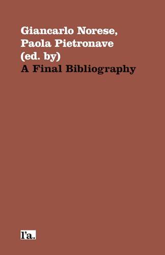 A Final Bibliography
