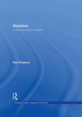 Stylistics: A Resource Book for Students