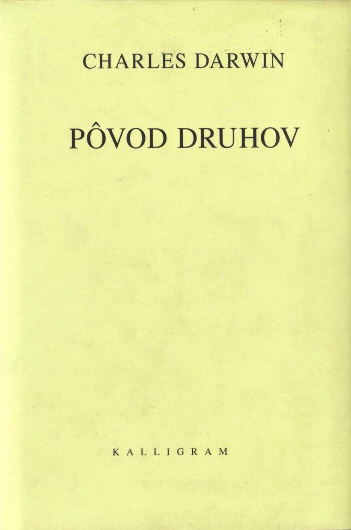 Pôvod druhov