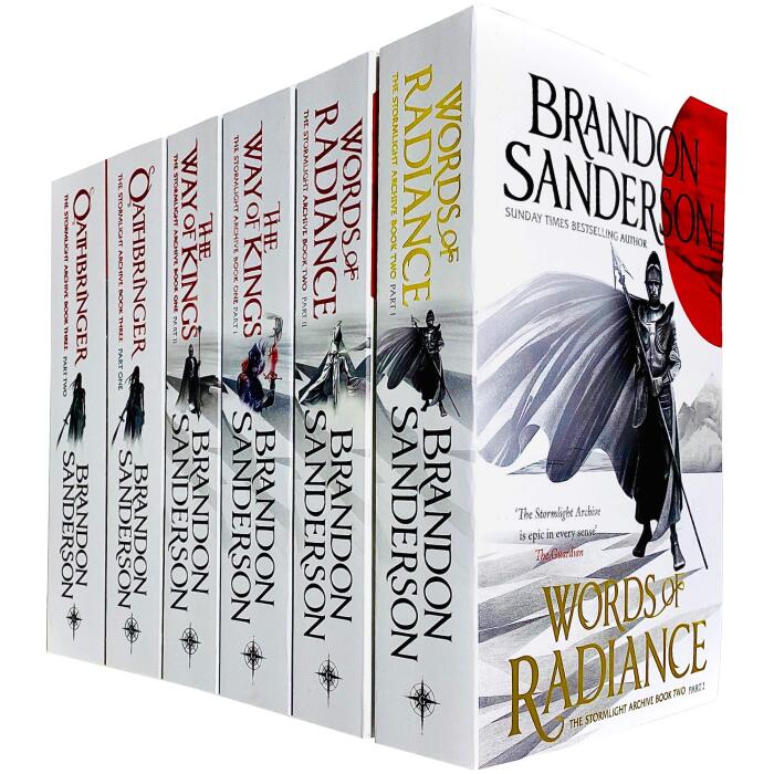 The Stormlight Archive Series 6 Books Collection Set