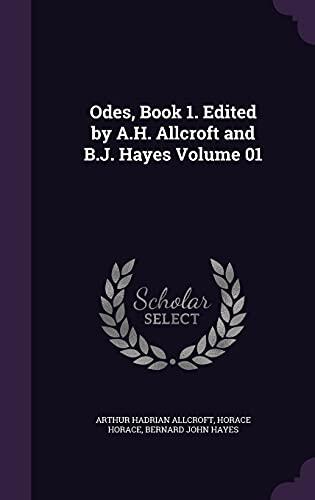 Odes, Book 1