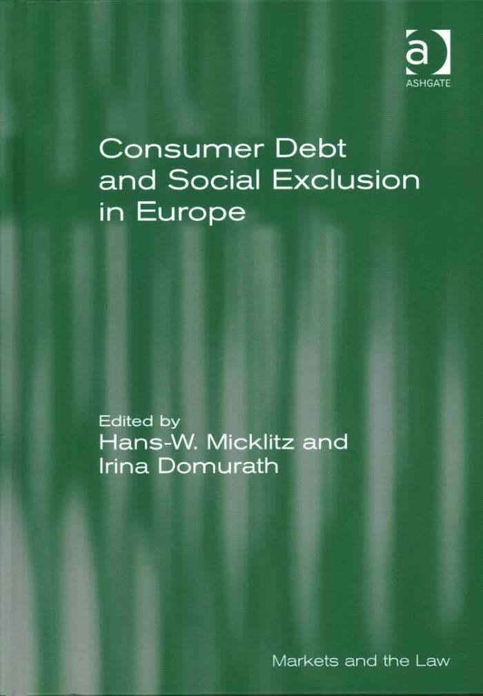 Consumer debt and social exclusion in Europe