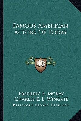 Famous American Actors of Today