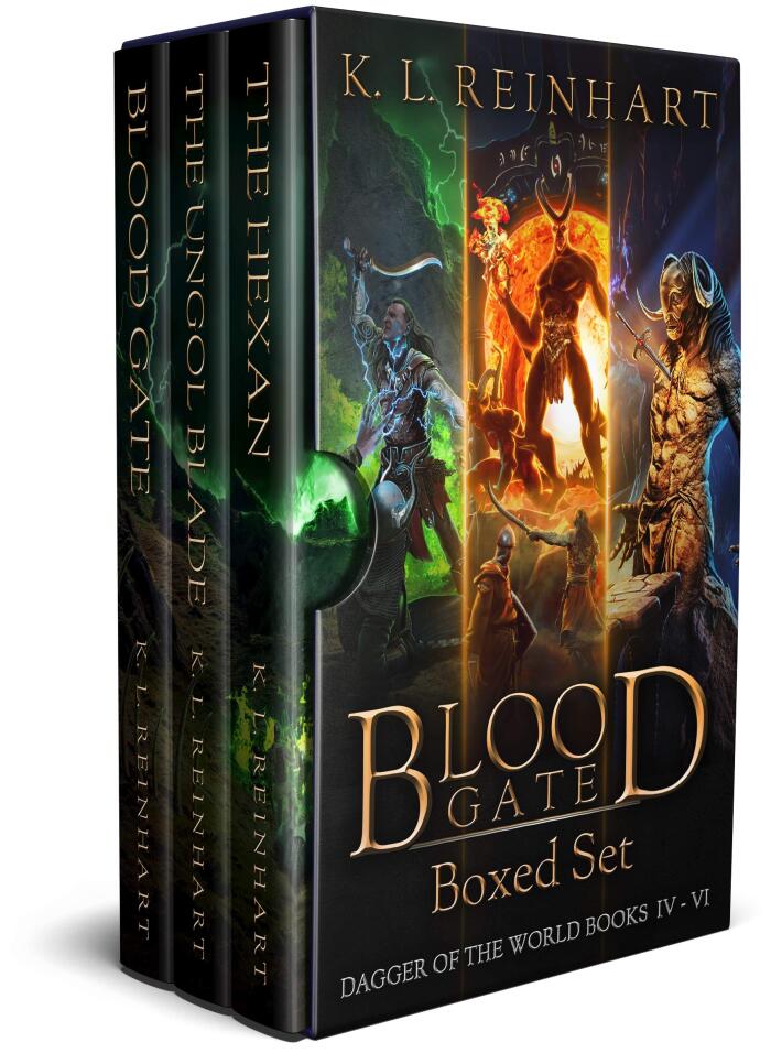 Blood Gate Boxed Set: Dagger of the World Books 4 - 6