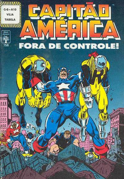 Capitão América n° 158 - Fora de Controle!