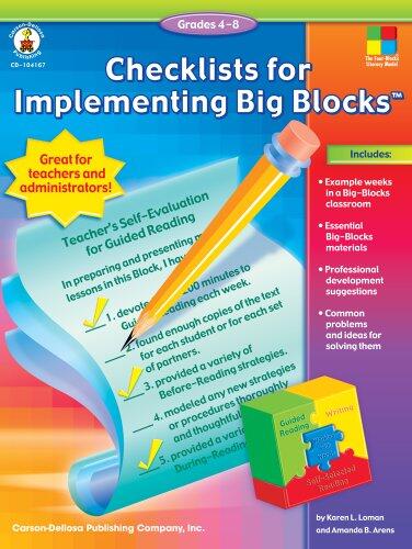 Checklists for Implementing Big Blocks (Grades 4-8)