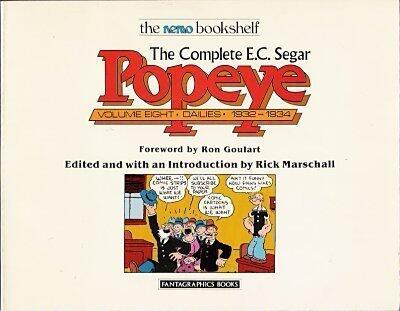 The Complete E.C. Segar Popeye, Vol. 8: Dailies, 1932-1934