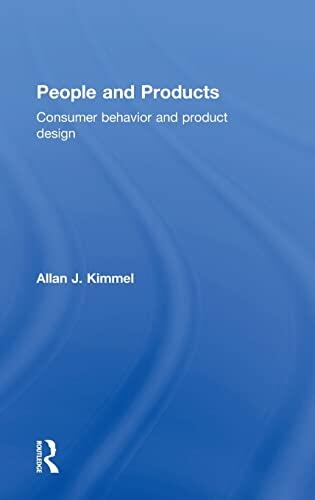 People and Products: Consumer Behavior and Product Design