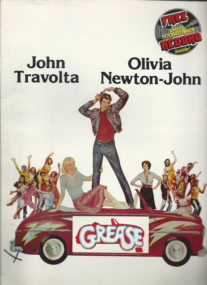 Grease Souvenir Program