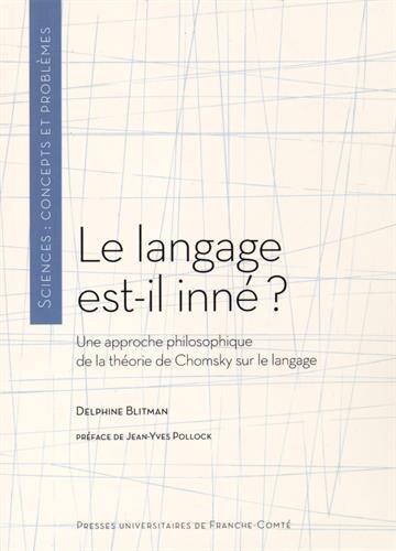 Le langage est-il inné ? - une approche philosophique de la théorie de Chomsky sur le langage