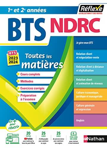 BTS NDRC: Négociation Et Digitalisation De La Relation Client (BTS NDRC 1 Et 2)