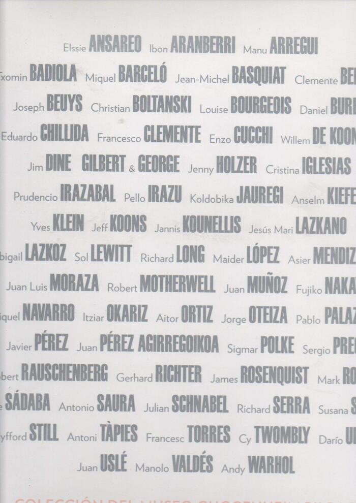 La colección del Museo Guggenheim Bilbao