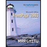 Exploring Microsoft Office FrontPage 2003, Volume 1