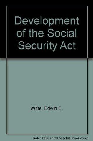 Development of the Social Security Act