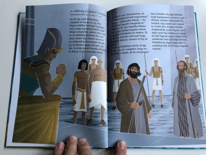 Kivonulás Egyiptomból / Hungarian edition of Moses Leads His People out of Egypt