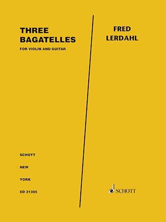 Lerdahl: Three Bagatelles