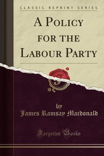 A Policy for the Labour Party