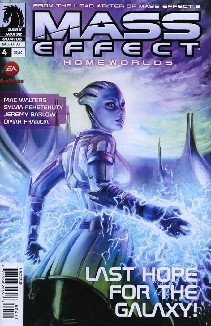 Mass Effect: Homeworlds #4 Anthony Palumbo Cover