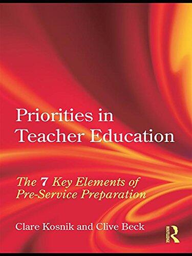 Priorities in Teacher Education: The 7 Key Elements of Pre-Service Preparation