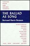 The Ballad as Song