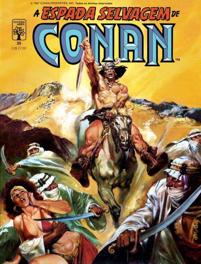A Espada Selvagem de Conan nº 35