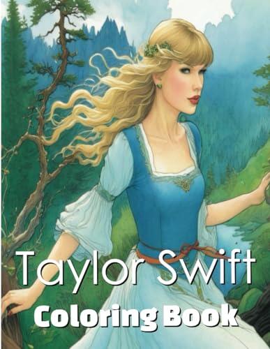 coloring Book: Unique and Beautiful taylor's Designs for Boys Kids and All Fans