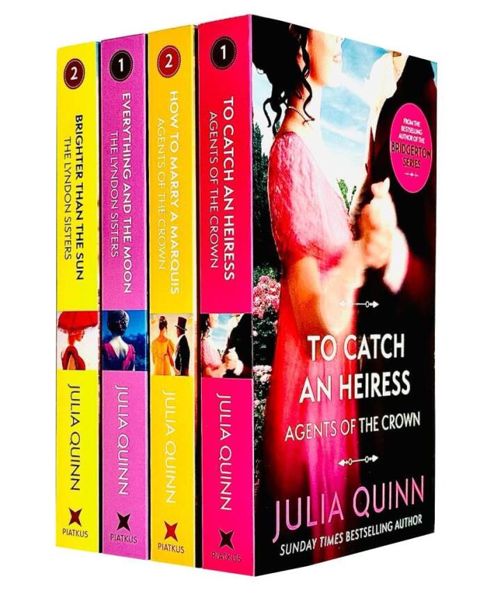 Agents of the Crown and Lyndon Sisters Series Collection 4 Books Set