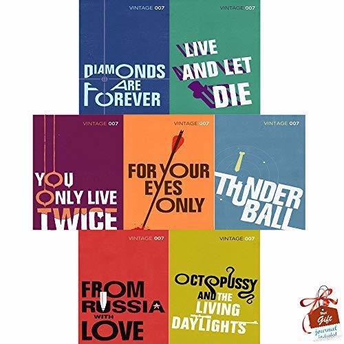 Vintage classics series 1 :7 ian fleming james bond 007 collection 7 books set