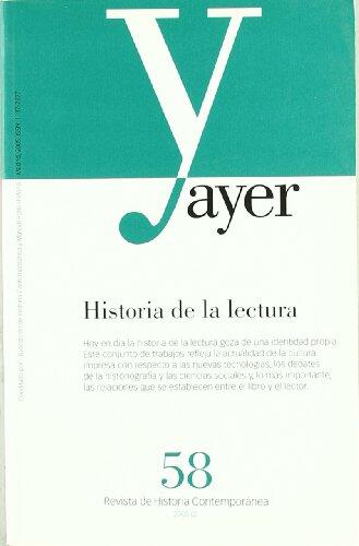 HISTORIA DE LA LECTURA: Ayer 58