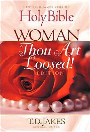 Holy Bible: Woman Thou Art Loosed! (New King James Version, Cranberry, Bonded Leather, Gilded Gold Page Edges)