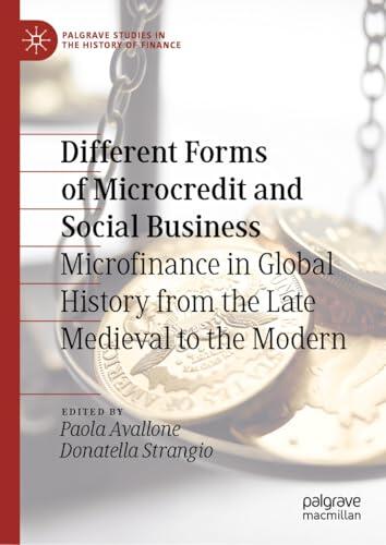 Different Forms of Microcredit and Social Business: Microfinance in Global History from the Late Medieval to the Modern
