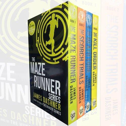 Maze Runner Series James Dashner Collection 4 Books Bundle