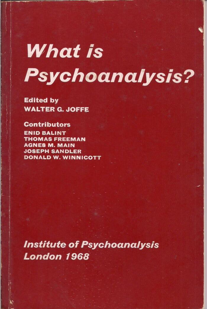 What is psychoanalysis?